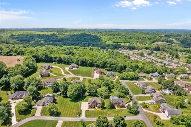 view of drone / aerial view