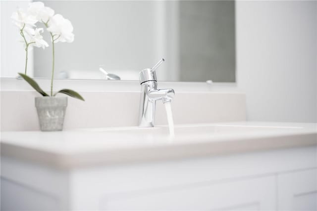 details featuring vanity
