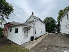 view of rear view of property