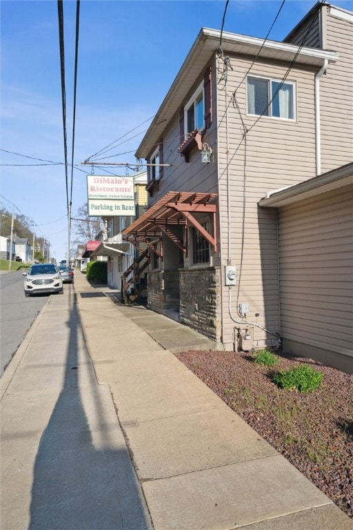 view of back of house