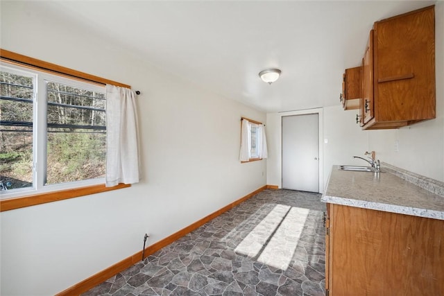 kitchen featuring sink