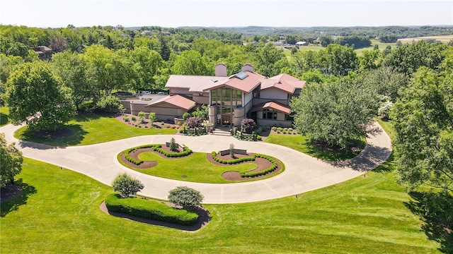 view of birds eye view of property