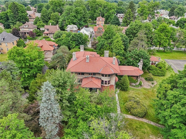 view of drone / aerial view