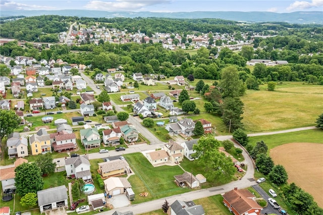 view of aerial view