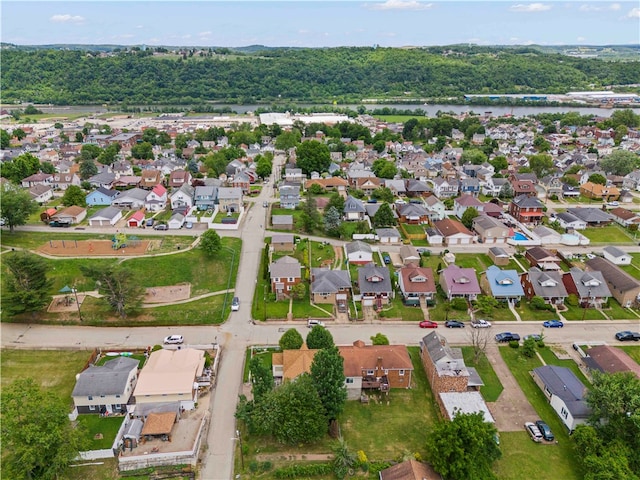 view of aerial view