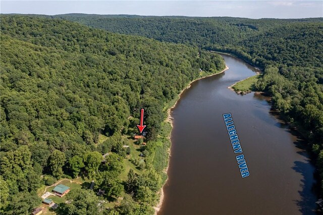 470 Truitt Rd, Pa, PA 16374 - view of property location with a forest and a large body of water