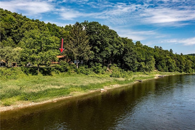 470 Truitt Rd, Pa, PA 16374 - water view featuring a forest