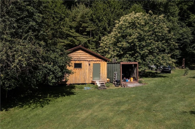 470 Truitt Rd, Pa, PA 16374 - view of outdoor structure featuring entry steps