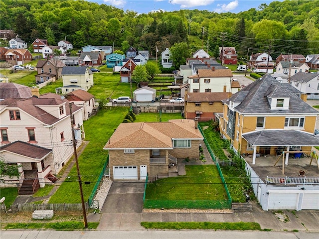 view of drone / aerial view