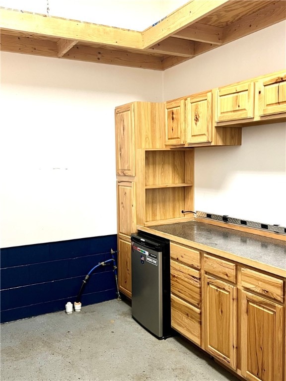 kitchen with stainless steel dishwasher