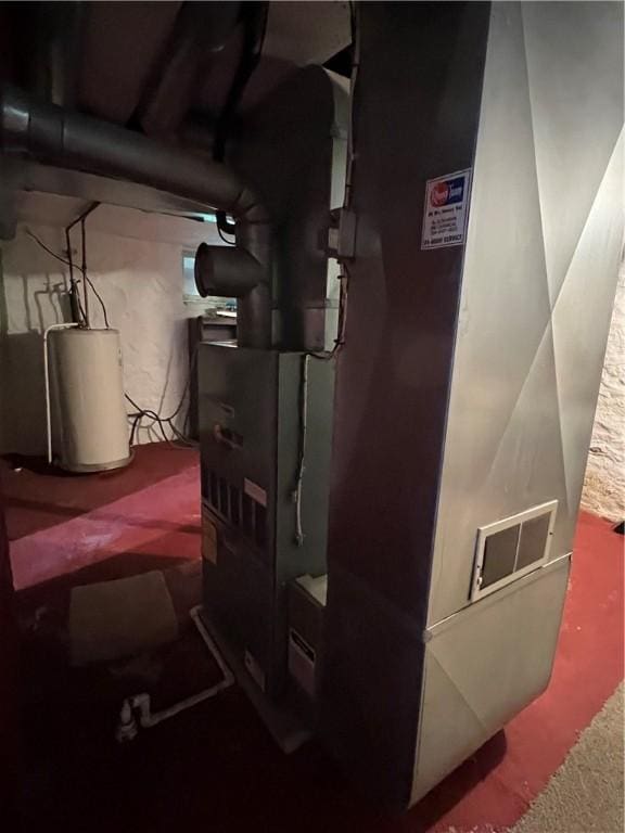 utilities with gas water heater