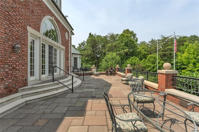 view of patio