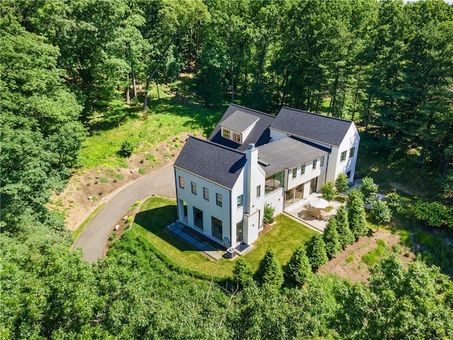 107 Nantucket Dr, Fox Chapel, PA 15238 - view from above of property featuring a forest