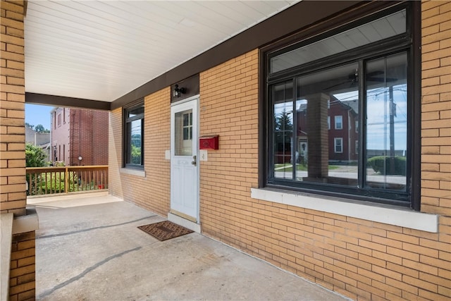 view of patio / terrace featuring a porch