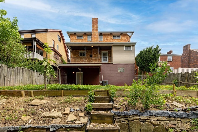 view of rear view of house