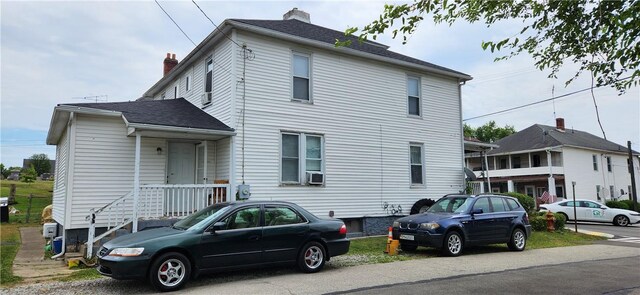 view of property with cooling unit