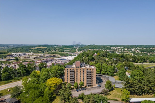 view of aerial view