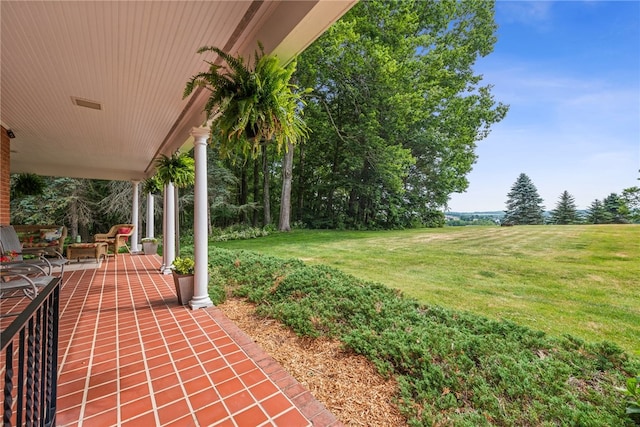 view of patio