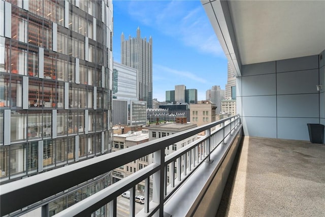 301 5th Ave Unit 603, Downtown Pgh, PA 15222 - balcony featuring a view of city
