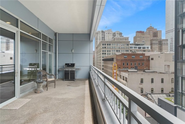 301 5th Ave Unit 603, Downtown Pgh, PA 15222 - balcony featuring a city view and grilling area