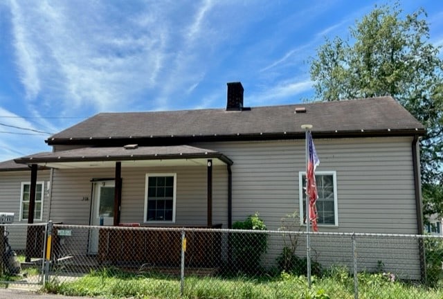 view of rear view of house