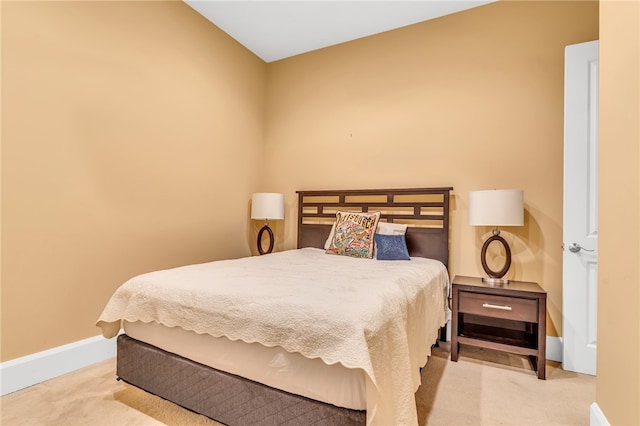 bedroom featuring carpet floors