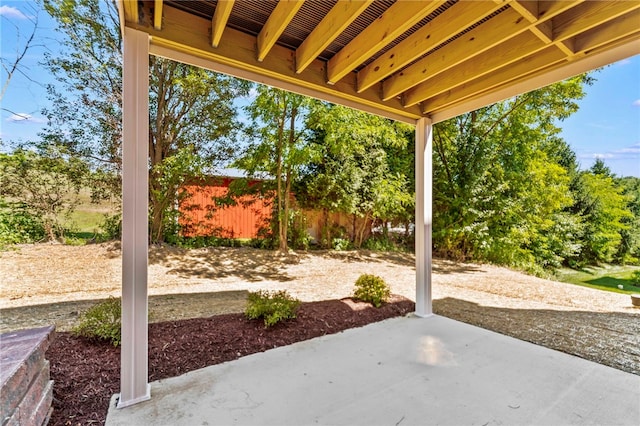 view of patio