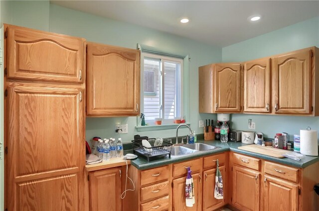 kitchen featuring sink