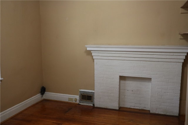 interior space featuring hardwood / wood-style flooring