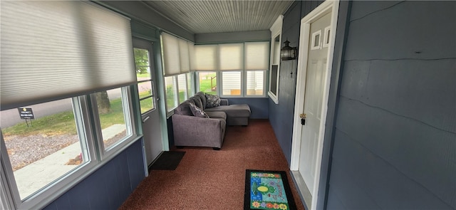 sunroom featuring a healthy amount of sunlight