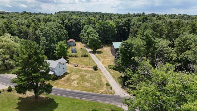 2612 Canoe Ridge Rd, Canoe/Banks Twps, PA 15772 - aerial overview of property's location featuring a forest