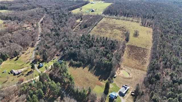 2612 Canoe Ridge Rd, Canoe/Banks Twps, PA 15772 - view of property location featuring a heavily wooded area and rural landscape