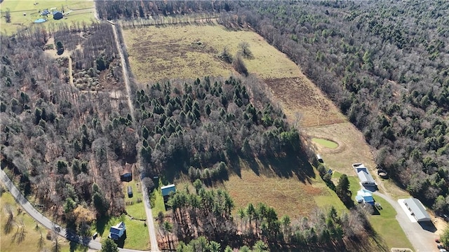 2612 Canoe Ridge Rd, Canoe/Banks Twps, PA 15772 - aerial view of property's location with a heavily wooded area