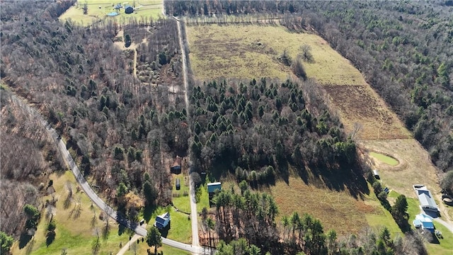 2612 Canoe Ridge Rd, Canoe/Banks Twps, PA 15772 - aerial view of property's location with a heavily wooded area