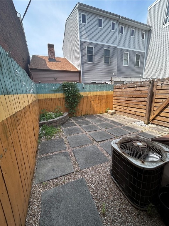 view of patio / terrace with cooling unit