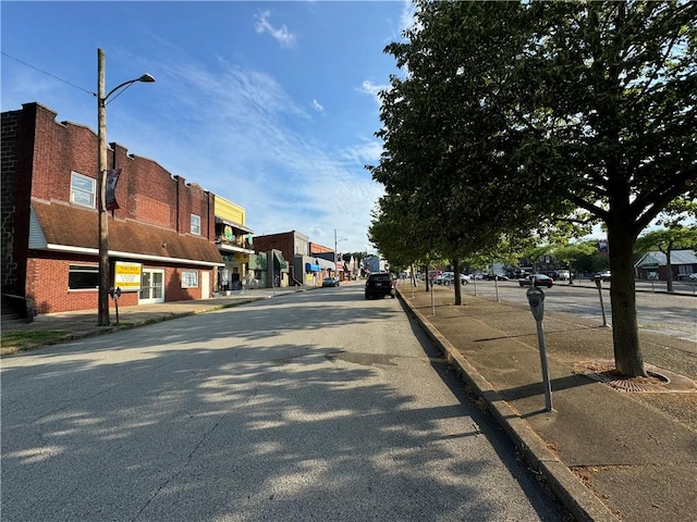 view of street