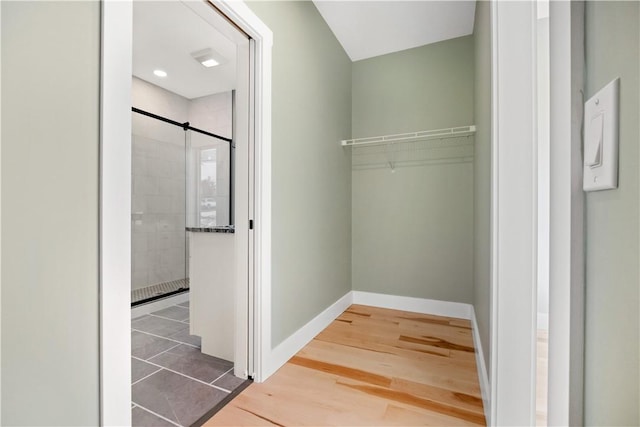 interior space featuring tile patterned floors