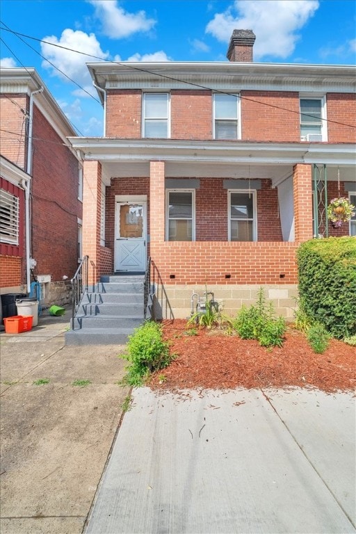 view of townhome / multi-family property