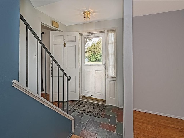 view of entrance foyer