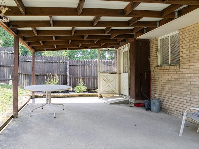 view of patio / terrace