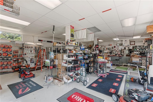 1120 Henderson Ave, Canton Twp, PA 15301 - garage featuring a workshop area