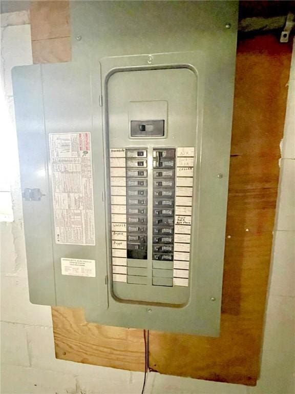 utilities with electric panel