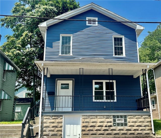 view of front of house