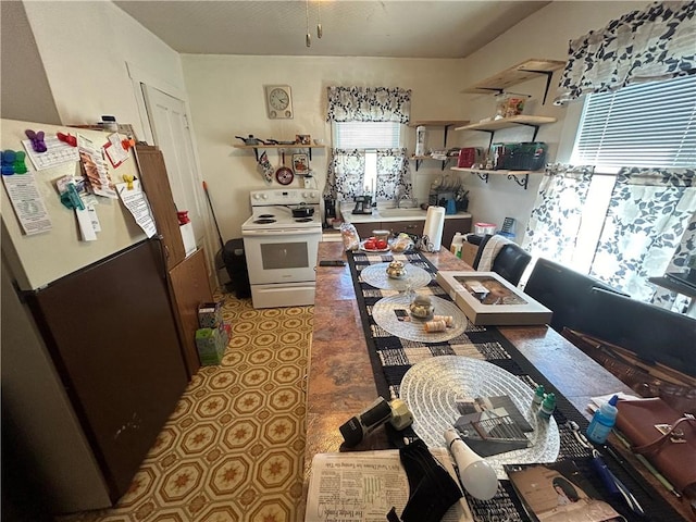 view of dining area