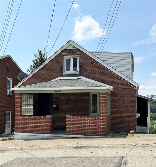 view of bungalow-style house