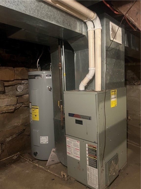 utilities with water heater