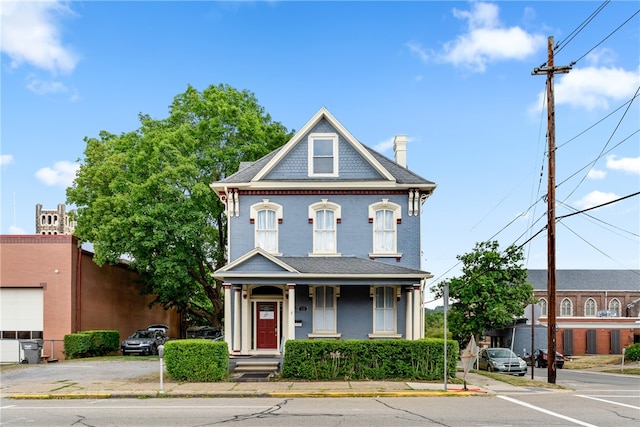 view of victorian home