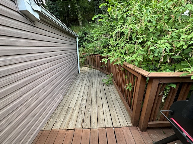 view of deck