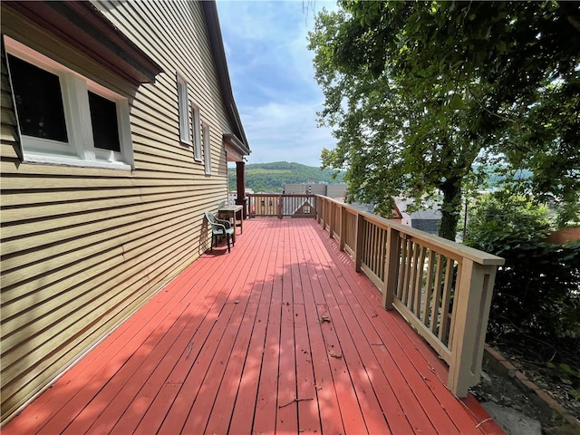 view of deck