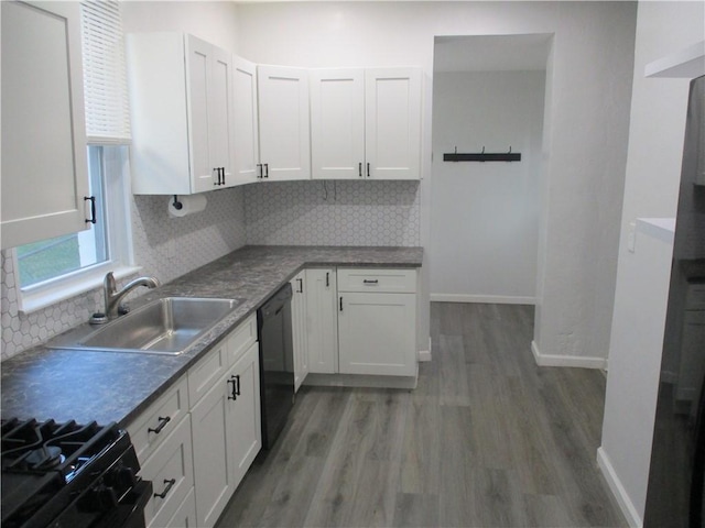 2551 Woodward Ave, Brookline, PA 15226 - kitchen featuring black appliances, light wood-style floors, and a sink
